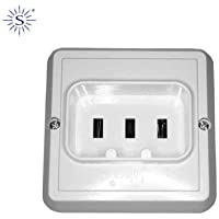 Solera 6827 - Base bipolar con toma tierra 25a 250v